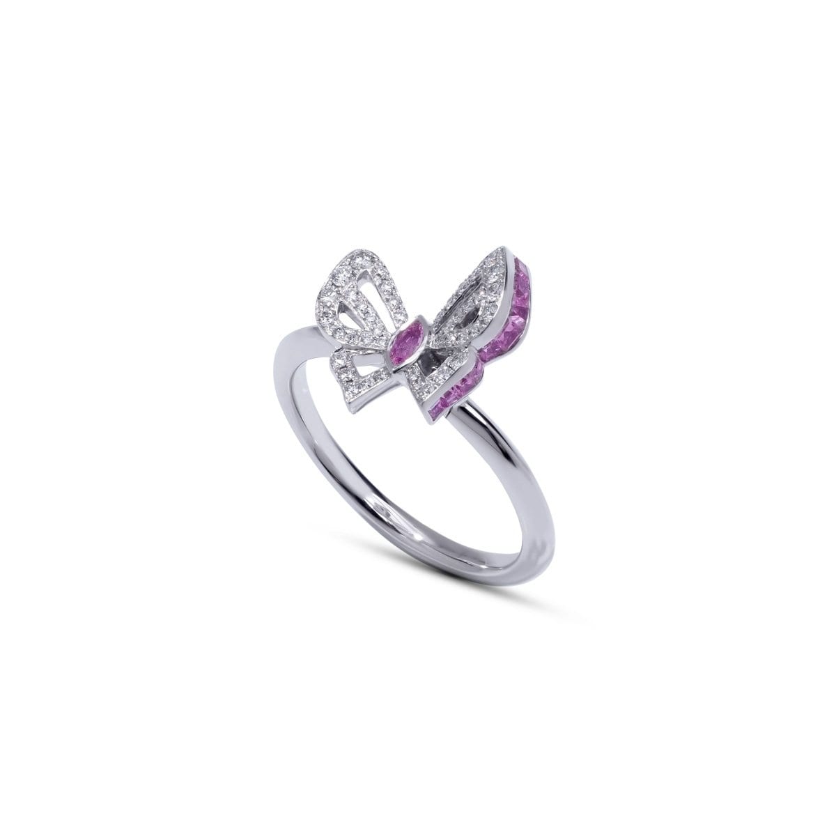 MADEMOISELLE B. Rosa Saphir Ring